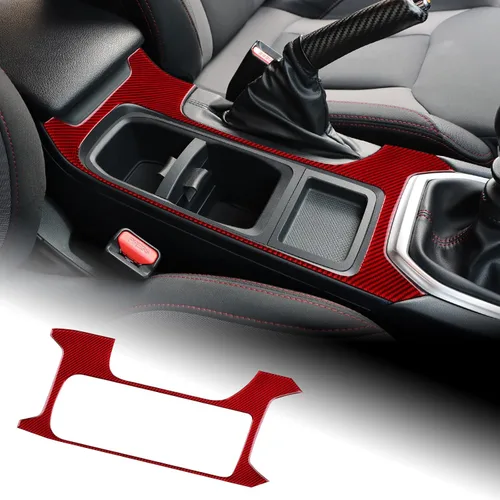 Miniatura 19 de AIRSPEED Para Subaru WRX/WRX STI 2022 2023 Consola central de coche, salida de aire, cubierta de marco de salida de aire, calcomanía de fibra