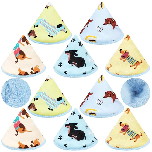 Miniatura 13 de Timgle 10 Piezas Fundas de Terciopelo de Coral para Orina para Bebé Niño, Fuerte Absorción de Agua Protector de Orina para Bebé Niño, Accesorio