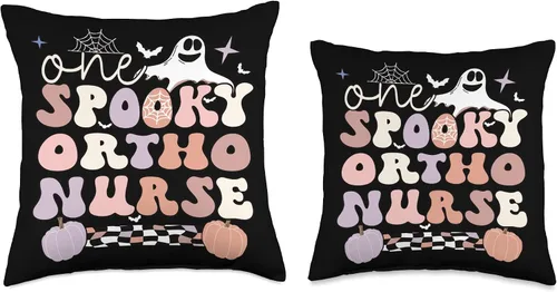 Miniatura 3 de Spooky Orthopedic Nurse Halloween Ortho Nursing Throw Pillow