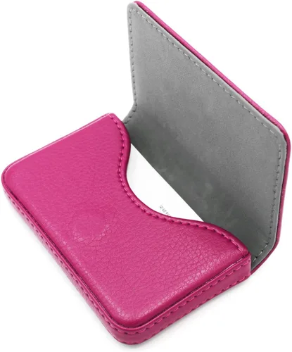 Miniatura 26 de Cartera con bloqueo RFID - Tarjetero minimalista de cuero para negocios, 12-verde, Pequeña, Slim