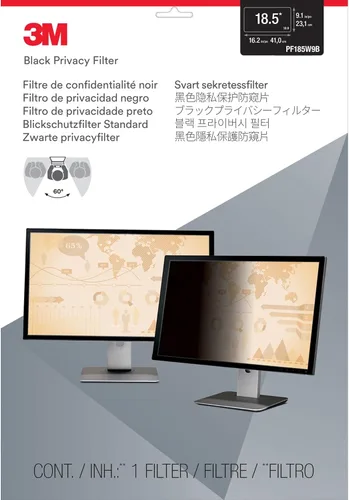 Miniatura 7 de 3M Gold - Filtros de privacidad para monitores, Negro