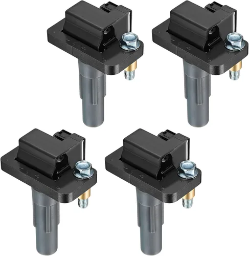 Miniatura 50 de BDFHYK Paquete de Bobina de Encendido UF350 y Bujías de Iridio 4505 Compatibles con Nissan 2002-2006 Altima 2002-2006 Sentra L4 2.5L Juego de 4