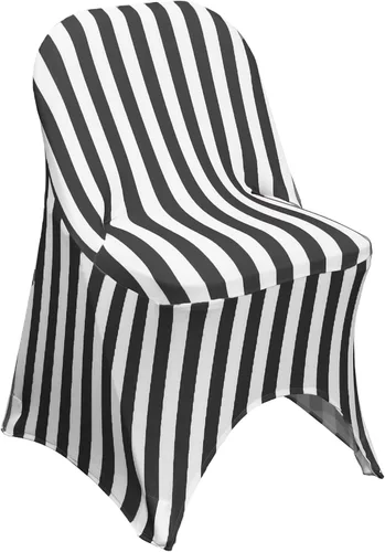 Miniatura 46 de YOUR CHAIR COVERS - Funda para silla plegable de elastano azul claro - Funda de cojín tapizada plegable elástica ajustable extraíble lavable