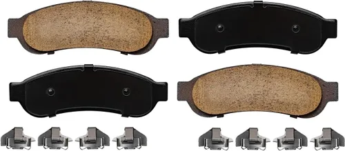 Miniatura 7 de Detroit Axle - Kit de freno trasero para Ford F-250 Super Duty 09-12 F-350 Super Duty rotores de freno de cerámica pastillas de freno 2009 2010 2011