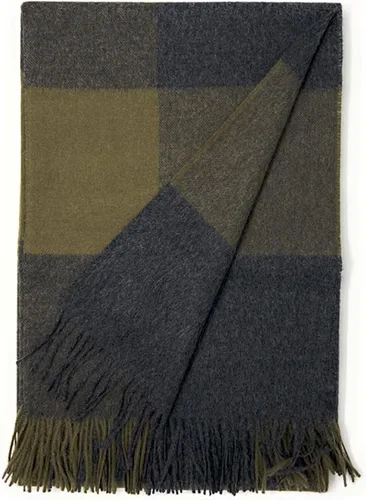 Miniatura 10 de Alpaca Home Manta de alpaca Cheeky Checks 100% lana de alpaca bebé 6.6 pies de largo x 4.25 pies de ancho hipoalergénica, suave y acogedora