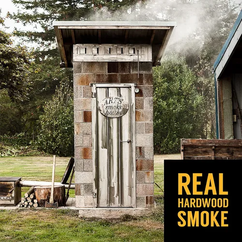 Miniatura 8 de Tillamook Country Smoker Tillamook Real Hardwood Smoked Old Fashioned Silver Dollar - charqui de carne de vacuno