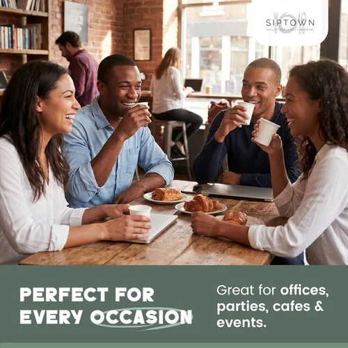 Miniatura 8 de Vasos de papel de 4 onzas, paquete de 1000 unidades para café y espresso, 1000 unidades a granel para el hogar, oficina, restaurantes y fiestas