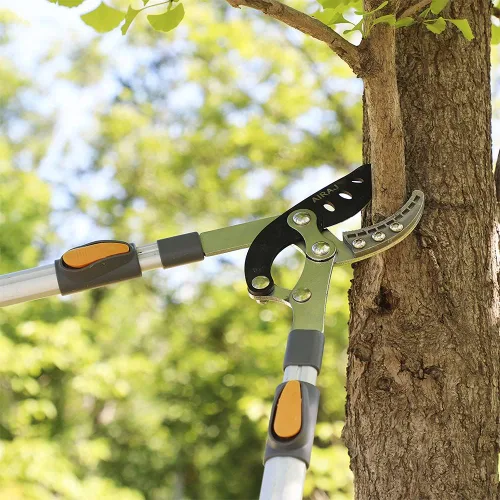 Miniatura 5 de AIRAJ Tijeras de poda de yunque extensibles de 27-41'' de alta resistencia con acción compuesta, recortadora de árboles con capacidad de corte de 2