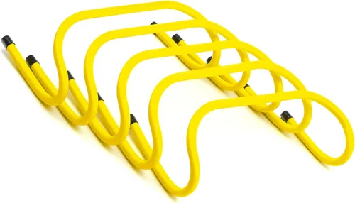 Miniatura 6 de Pack de 5 vallas de entrenamiento, de 6 pulgadas, de Trademark Innovations Naranja
