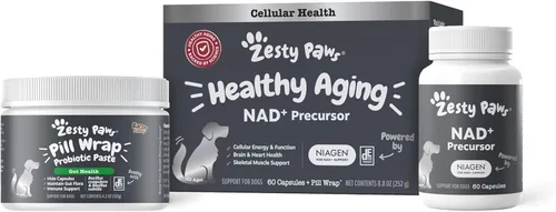 Miniatura 12 de Zesty Paws Multivitamínico para perros – Glucosamina y condroitina + MSM para cadera y articulaciones + alivio de artritis – encimas digestivas