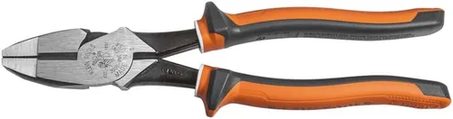 Miniatura 3 de Klein Tools D20009NEINS Alicates de liniero aislados, fabricados en EE. UU., con aislamiento de doble capa que supera las pruebas y resistencia a