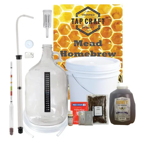 Homebrewstuff Nano-meadery equipo Deluxe para fabricar aguamiel, un galón