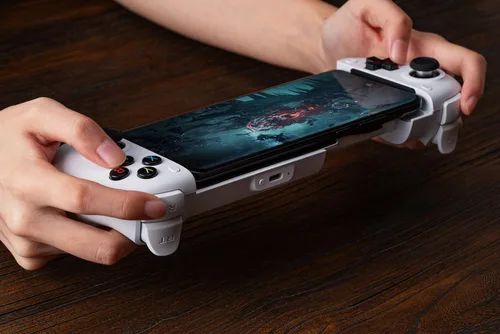 Miniatura 7 de 8Bitdo Ultimate Mobile Gaming Controller for iPhone, Apple, Android & Xbox Cloud Gaming, Bluetooth Gamepad with Hall Effect Joysticks, 2 Pro Back