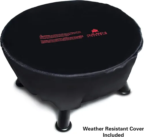 Miniatura 7 de Outland Living Brasero sin humo, chimenea portátil de gas propano para exteriores de 24 pulgadas de diámetro con cubierta resistente a los rayos UV