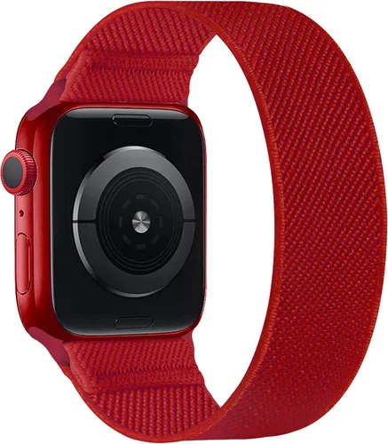 Miniatura 15 de Correa elástica de nailon para Apple Watch, de 1.49, 1.57, 1.61, 1.65, 1.73, 1.77 y 1.772 pulgadas, deportiva, trenzada, Ultra iWatch Serie 8 7 SE 6