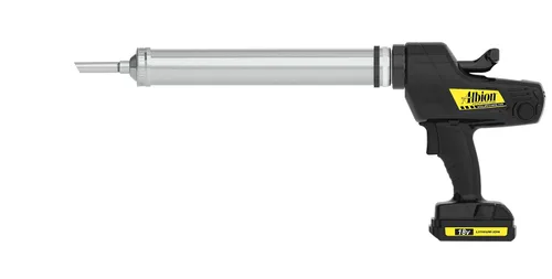 Miniatura 9 de Albion Engineering DL-59-T13E Special Deluxe Pistola de Calafateo Inalámbrica a Granel, 18V, 30 oz