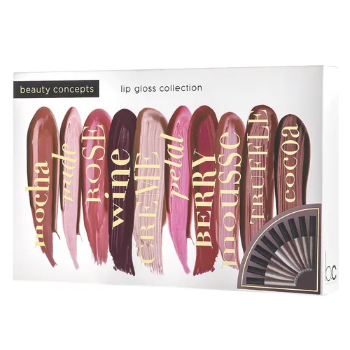 Miniatura 6 de Beauty Concepts - Colección de brillo de labios – Juego de maquillaje de labios brillante para un acabado radiante, neutro