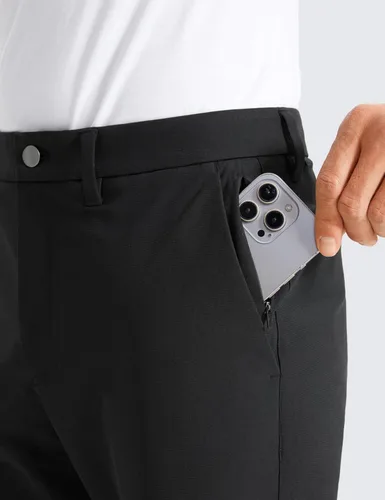 Miniatura 5 de CRZ YOGA - Pantalones de golf para hombre, de 28, 30, 32, 34 y 36 pulgadas, secado rápido, ligeros, casuales y para el trabajo, para usar todo