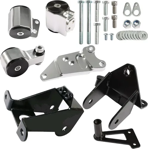 Miniatura 2 de Silscvtt Reemplazo de montaje de motor Billet para Honda Civic Si Coupe Sedan 2 puertas 2006-2011