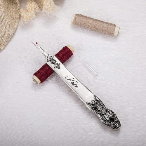 Miniatura 3 de Destripador de costura personalizado para coser manualidades, removedor de hilo de costura retro, herramientas de costura, cortador de hilo