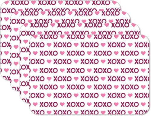Miniatura 8 de CounterArt Americana Style - Juego de 4 manteles individuales reversibles de plástico flexible de fácil cuidado, fabricados en los Estados Unidos