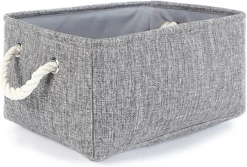 Miniatura 53 de TheWarmHome Contenedores de almacenamiento para estantes, tamaño mediano, 3 unidades, 13.8 pulgadas de largo x 9.8 pulgadas de ancho x 6.7 pulgadas