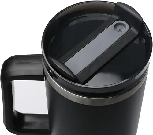 Miniatura 4 de Tapas de vaso de 40 onzas aptas para vaso Stanley, tapas de repuesto para vaso de viaje Stanley Adventure Quencher de 40 onzas, a prueba de derrames