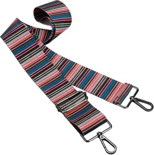 Miniatura 81 de ZOOEASS Hebillas de níquel Correa ancha para el hombro ajustable de repuesto para cinturón de pistola, hebilla de guitarra estilo bandolera