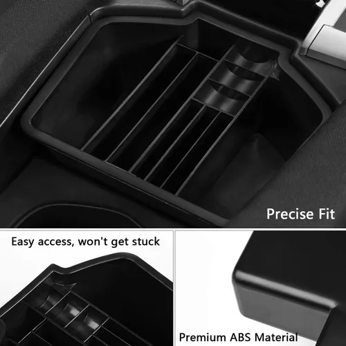 Miniatura 5 de Caja de almacenamiento de consola central para Honda Civic de 10ª generación 2016-2021, bandeja de inserción, organizador de automóvil