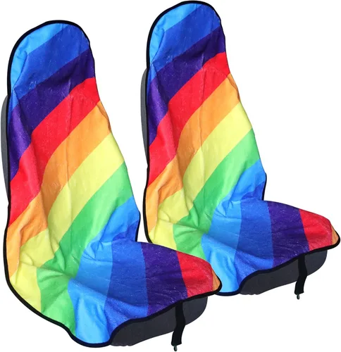 Miniatura 20 de Funda protectora de asiento de automóvil, para asientos delanteros, para entrenamiento de gimnasio, correr, nadar, playa y senderismo, impermeable