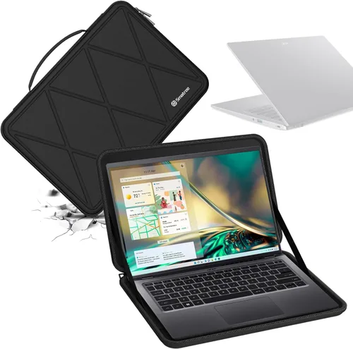 Miniatura 25 de Smatree Funda Protectora EVA Dura Compatible para Acer Aspire 5 A515/3 A315/1 A115 de 15.6 Pulgadas, para Acer Aspire Vero Green-AV15 Funda Serie X