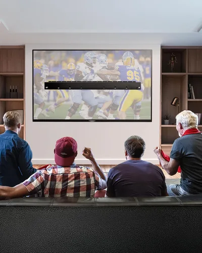 Miniatura 5 de HYPIGO Soporte de TV sin clavos para pared de yeso, soporte de pared para TV sin pernos para la mayoría de televisores de 32–75 pulgadas, soporte