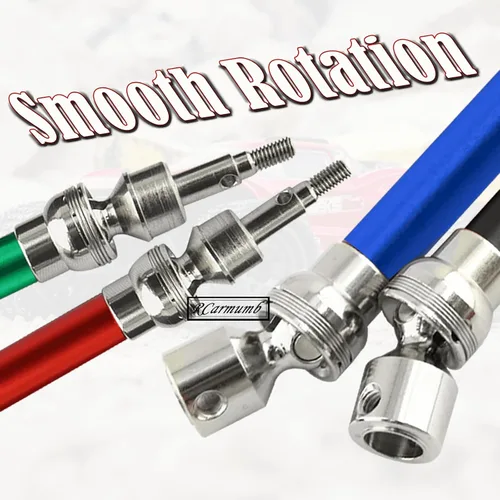 Miniatura 7 de CVD - Actualizaciones del eje de transmisión para 1/10 Senton Granite 3s Blx & Mega550, Vortek 3s Blx, Big Rock v2, 4 piezas delanteras y traseras