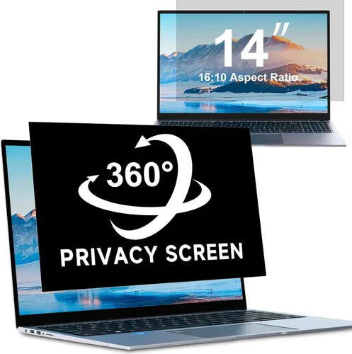 Miniatura 22 de ZOEGAA Pantalla de privacidad, pantalla de privacidad extraíble para monitor de computadora, antirreflejos y luz azul, compatible con HP Dell