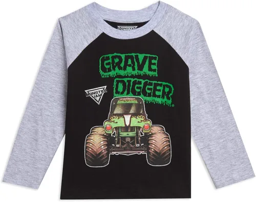 Miniatura 2 de Monster Jam Paquete de 2 camisetas para niños pequeños a niños grandes