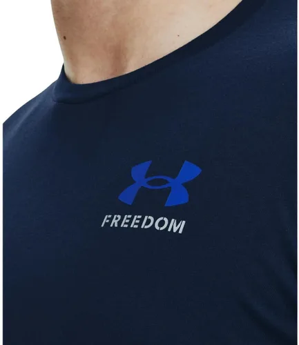 Miniatura 2 de Under Armour Camiseta de manga larga con bandera de la libertad para hombre