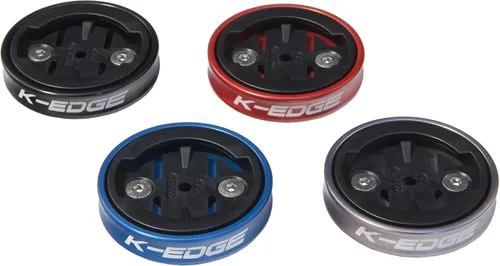 Miniatura 2 de K-Edge Gravity Top Cap Soporte para computadora de bicicleta Garmin Negro