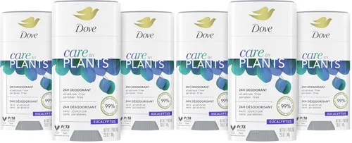 Miniatura 16 de Dove Care by Plants - Desodorante en barra para el cuidado de la piel de las axilas y protección desodorante las 24 horas, desodorante de eucalipto