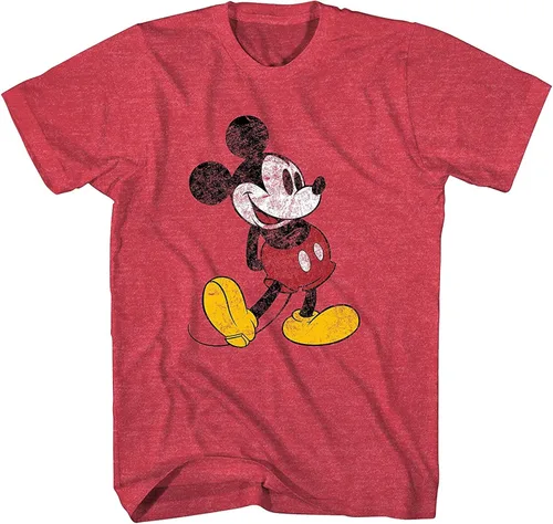 Miniatura 2 de Disney Mickey Mouse - Camiseta clásica de pie envejecida