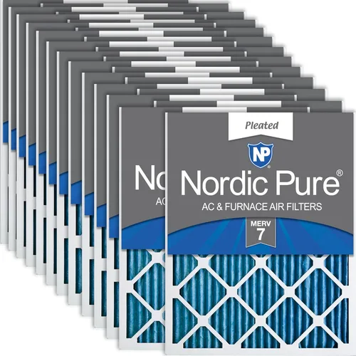 Miniatura 58 de Nordic Pure Filtros de aire para horno MERV 6 de 18 x 25 x 1 pulgadas (tamaño real: 17 1/2 x 24 1/2 x 3/4), color verde poliéster MERV 6, reduce