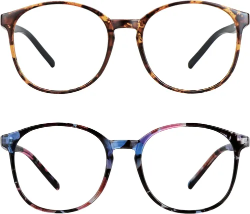 Miniatura 11 de LifeArt 2 pares de anteojos de bloqueo de luz azul, antifatiga ocular, anteojos de lectura para computadora, anteojos de juegos, gafas