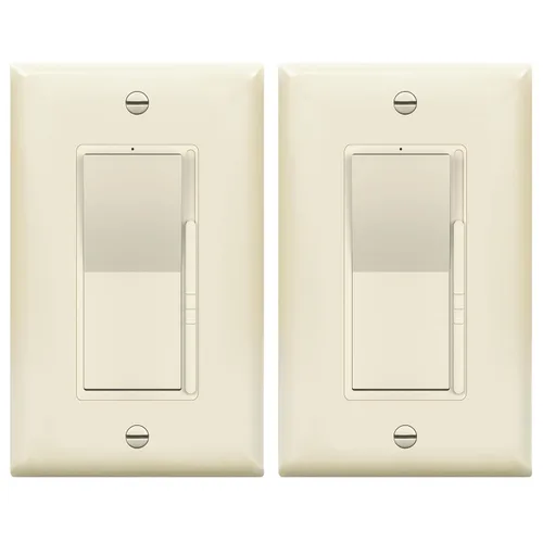 Miniatura 10 de TOPGREENER Kalide - Interruptor de atenuación de luz, interruptor de atenuación LED, atenuación de rango completo, un solo polo/3 vías, 120 V CA, 60