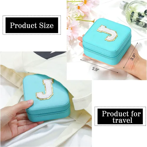 Miniatura 4 de Parima Regalos de despedida de soltera para mujeres, regalos de dama de honor para mujer, regalos únicos Esenciales de viaje de boda pequeño joyero
