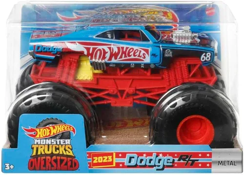 Miniatura 5 de Hot Wheels Monster Trucks 2023 Dodge R/T de gran