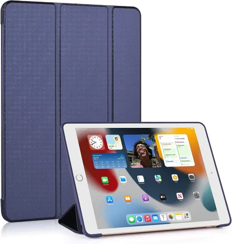 Miniatura 3 de RUBAN Funda para iPad de 9.7 pulgadas 6ª 5ª generación, Air 2/Air 1 2018 2017 - Funda inteligente ultra delgada y ligera con antiarañazos, Azul