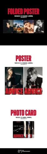 Miniatura 5 de SM Ent. Taemin Shinee - Consejo (3er Mini álbum) Álbum+Juego de tarjetas fotográficas adicionales (SMK1250)