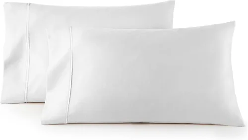 Miniatura 14 de Pizuna 100% Cotton Duvet Cover Set Twin Size - Percale Weave Long Staple Combed Cotton Duvet Cover (68" x 86") with 4 Corner Ties & Button Closure