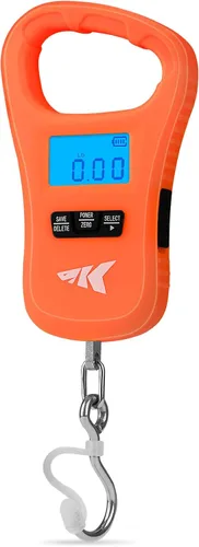 Miniatura 14 de KastKing ToughTide - Báscula de pesca con carga USB, capacidad de 65 libras, báscula digital ultrafina, pantalla LCD, mango ergonómico, básculas