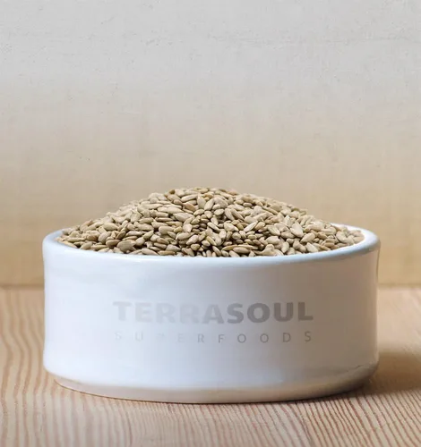 Miniatura 4 de Semillas de girasol con cáscara deTerrasoul Superfoods (orgánico).