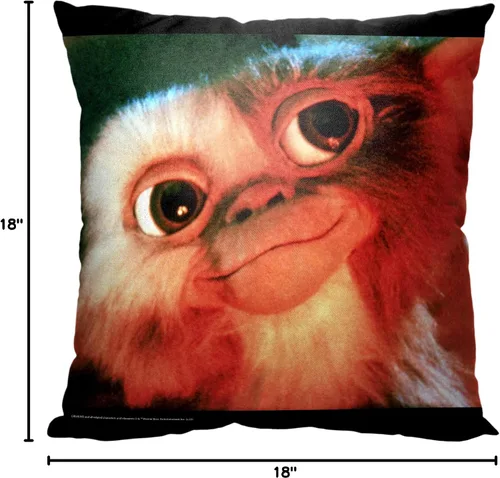 Miniatura 3 de Northwest Almohada Gremlins, 18 x 18 pulgadas, sonrisa traviesa